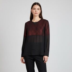 Vintage Jean-Paul Gaultier Sequined Long Sleeve Top